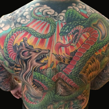 Cameron Randall full color back piece